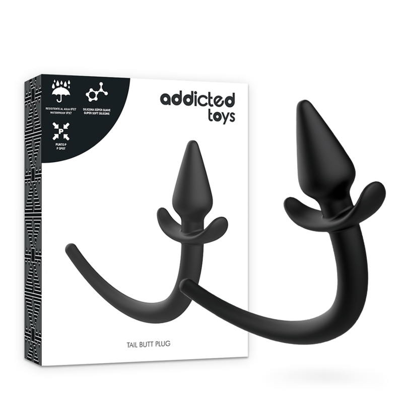 Addicted Toys Puppy Tail Anal-Plug – Silikon, 7 cm