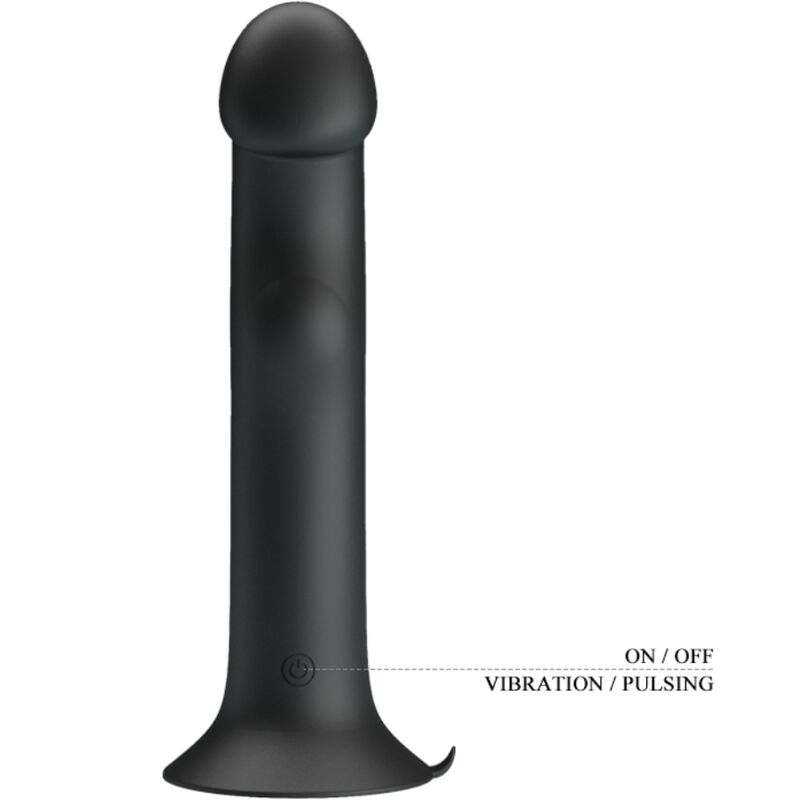 Pretty Love Murray Klitoralvibrator & Sauger – Schwarz