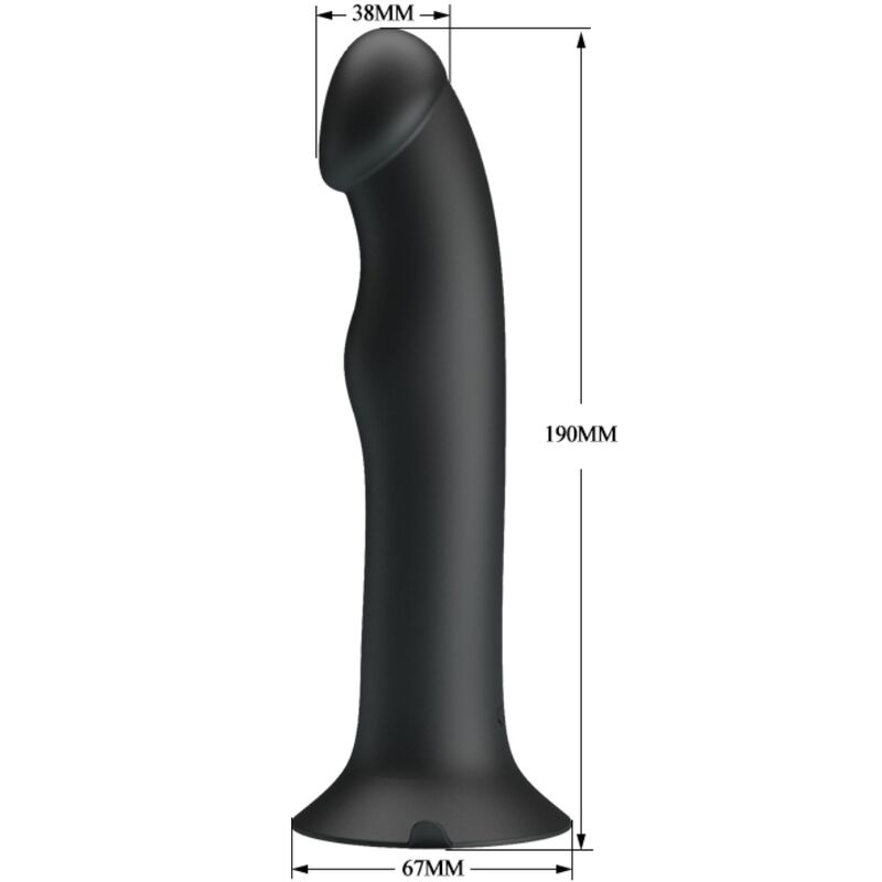 Pretty Love Murray Klitoralvibrator & Sauger – Schwarz