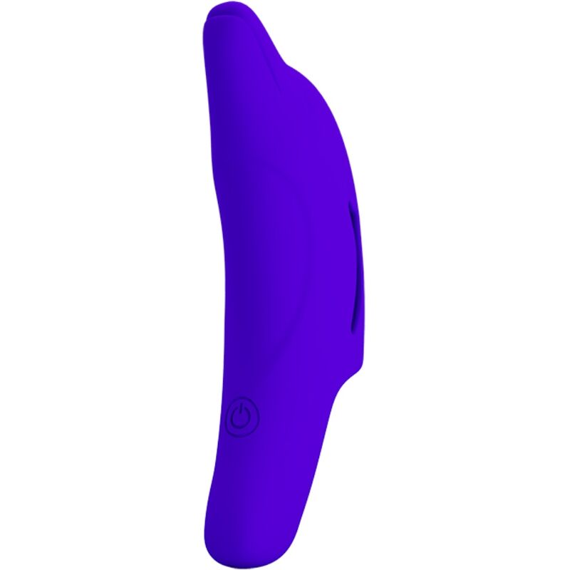 Pretty Love Delphini Delphin-Fingervibrator 10 Modi – Dunkelblau