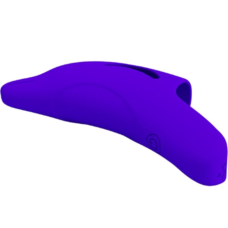 Pretty Love Delphini Delphin-Fingervibrator 10 Modi – Dunkelblau