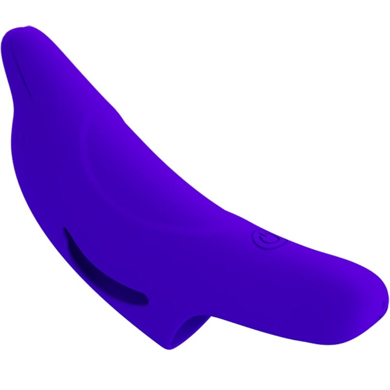 Pretty Love Delphini Delphin-Fingervibrator 10 Modi – Dunkelblau