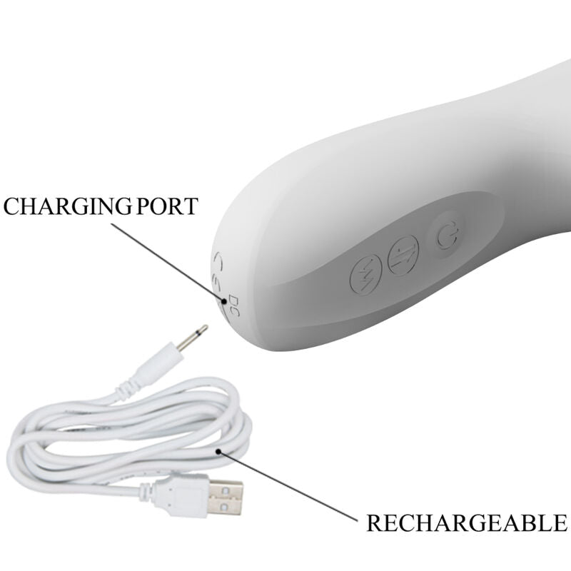 Pretty Love – Reese Vibrator mit Silberne Rotation