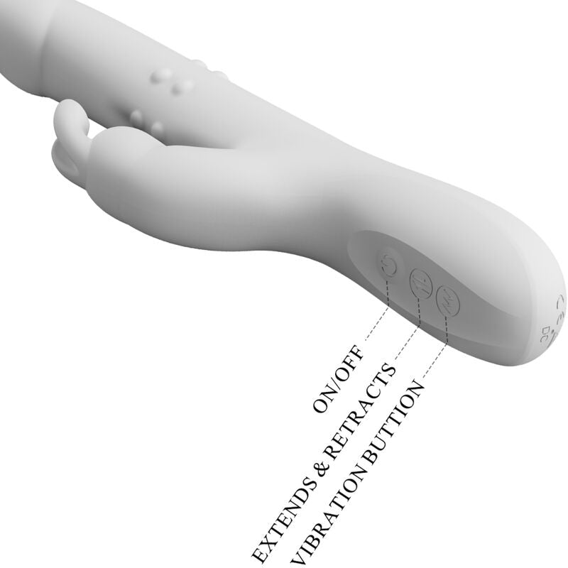 Pretty Love – Reese Vibrator mit Silberne Rotation