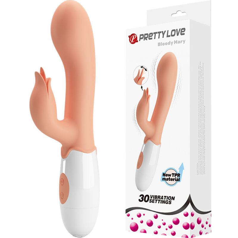 Pretty Love – Bloody Mary Vibrator mit Stimulator