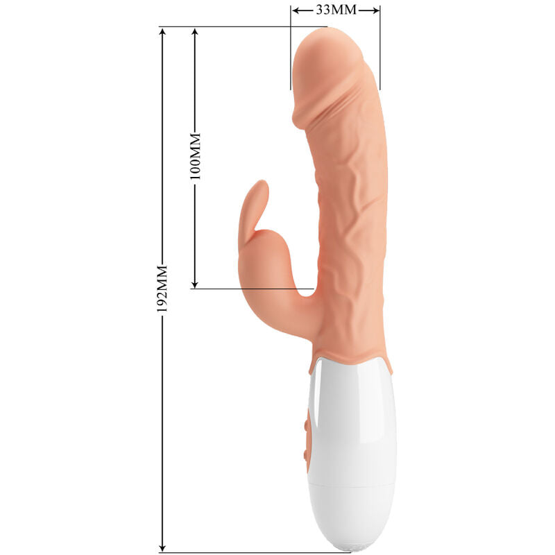 Pretty Love – Osterhasen-Vibrator mit Stimulator