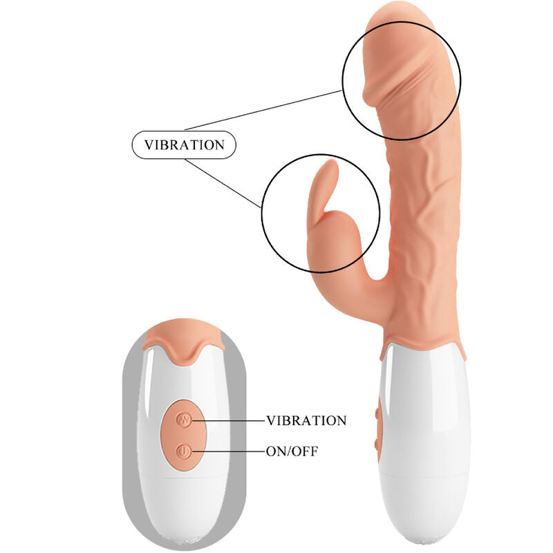 Pretty Love – Osterhasen-Vibrator mit Stimulator
