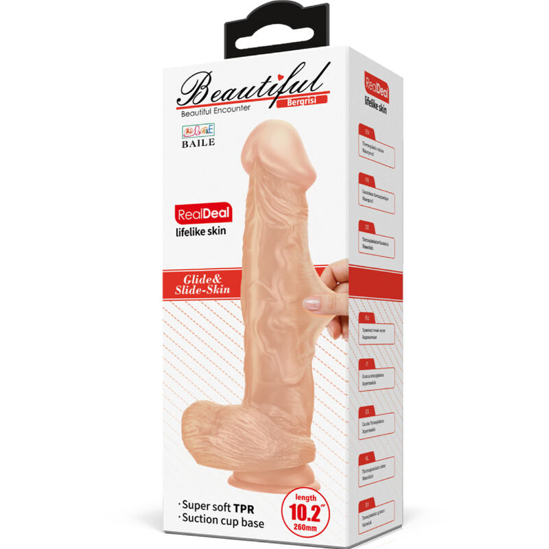 Baile – Schöne Begegnung Bergrrisi Flexibler Realistischer Dildo…