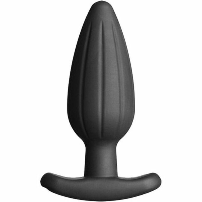 ElectraStim Silikon Schwarz Rocker Butt Plug Gro