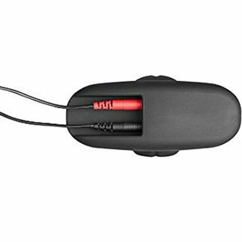 ElectraStim Silikon Schwarz Rocker Butt Plug Gro