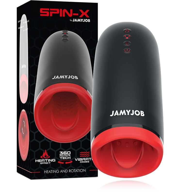 JamyJob Spin-x Heiz- und Rotations-masturbator