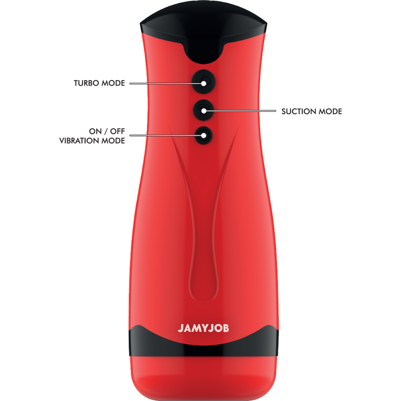JamyJob Dameron Saug- und Vibrationsmasturbator
