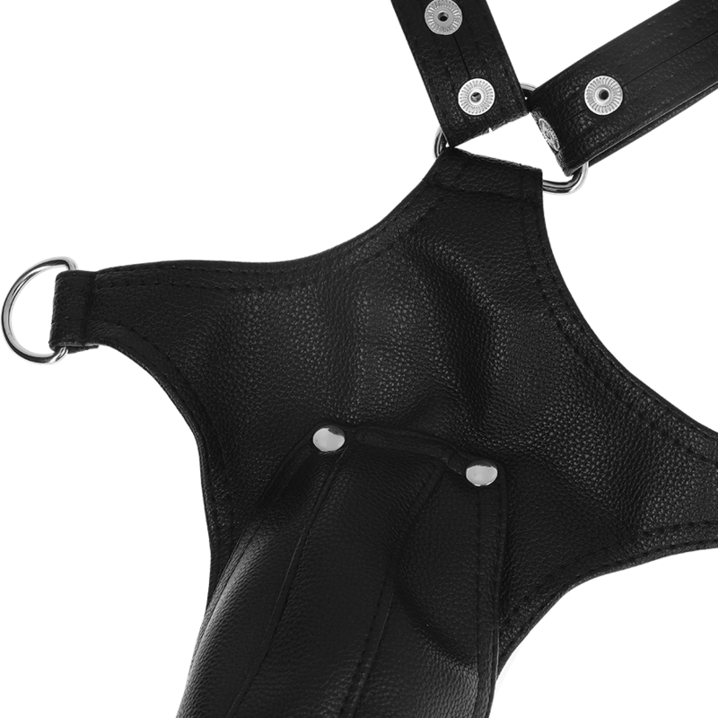Fetish Submissive Jockstrap-harness aus Öko-leder für Herren