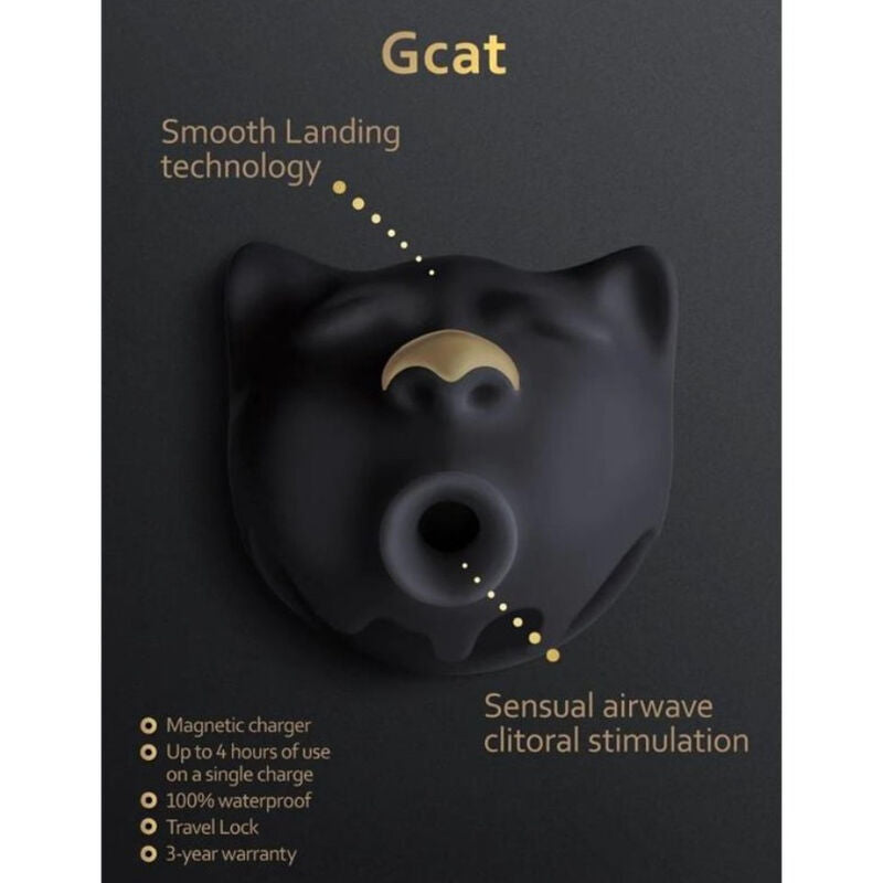 G-Vibe – Gcat Mystic Klitoralsauger Schwarz