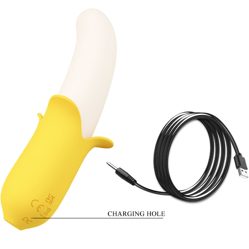 Pretty Love – Banana Geek Super Power 7 Vibrationen Up&down…