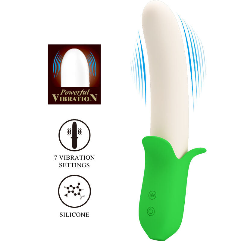 Pretty Love – Banana Knight Super Power 7 Silikonvibrationen