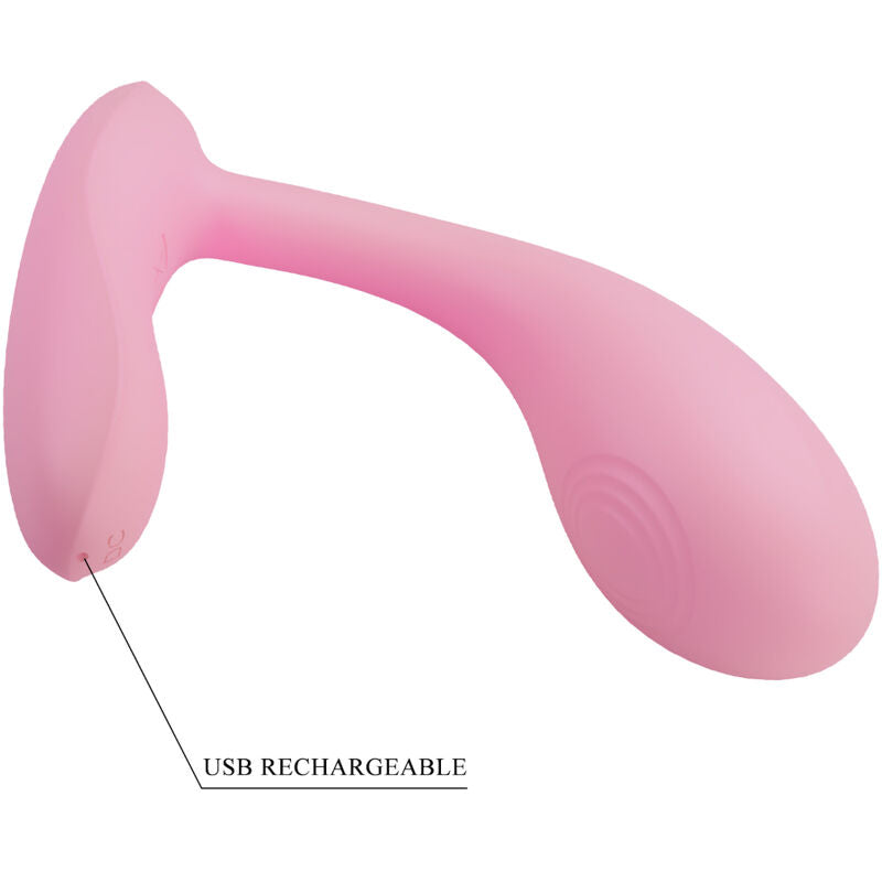 Pretty Love – Baird G-Spot 12 Vibrationen Wiederaufladbare Rosa App
