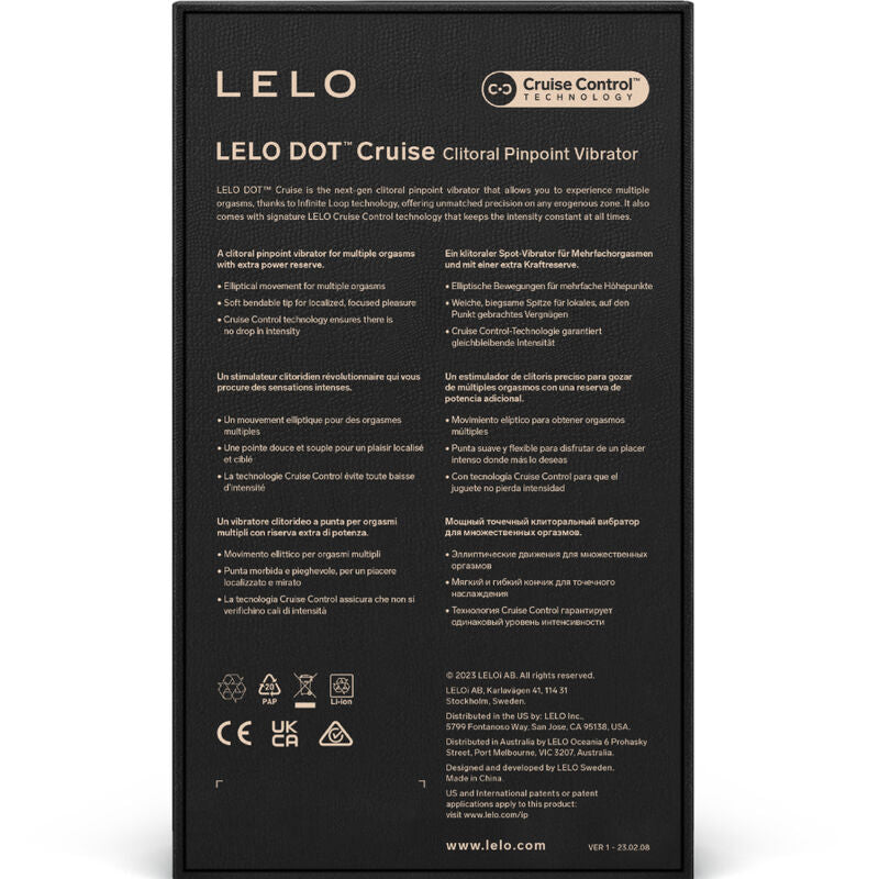 Lelo – Dot Cruise Klitoris-Stimulator Pistaziengrün