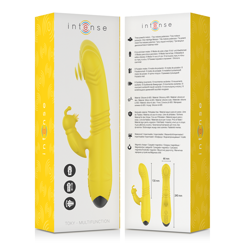 Intense Toky Multifunktionsvibrator Up & Down mit...