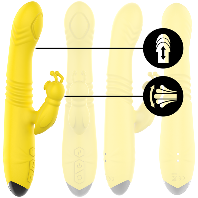 Intense Toky Multifunktionsvibrator Up & Down mit...