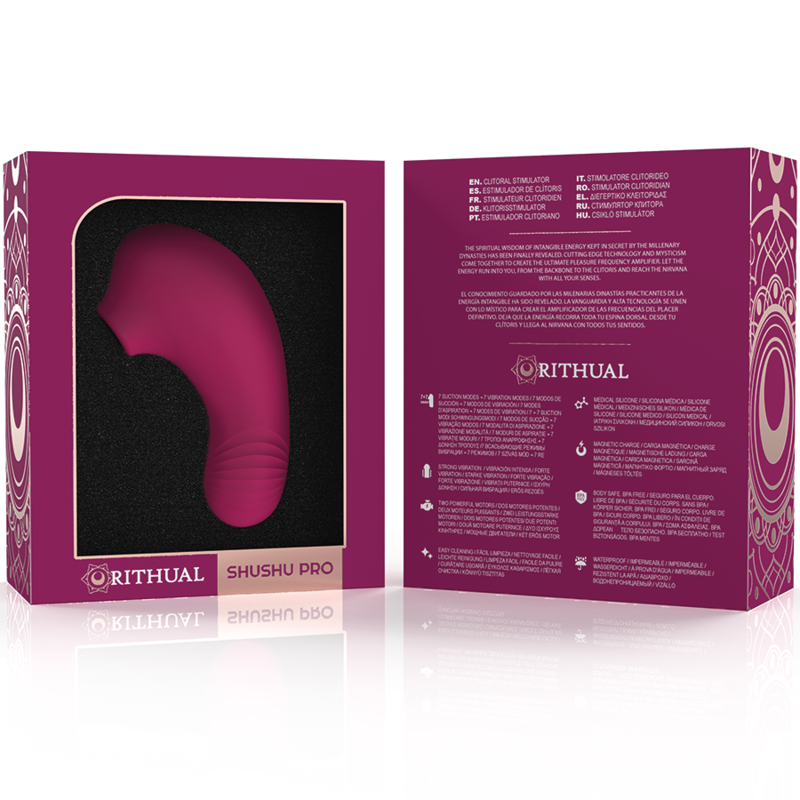 Rithual – Shushu pro Pocket Klitoristimulator 2 leistungsstarke…