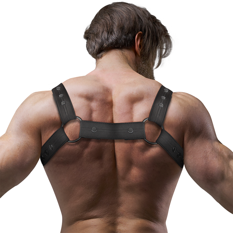 Fetish Submissive Attitude – Verstellbarer Neopren-Brust-Sport-Harn…