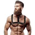 Fetish Submissive Attitude – Verstellbarer Brustharness aus…