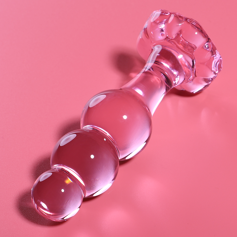 Nebula Series By Ibiza – Modell 1 Analplug Borosilikatglas Rosa…