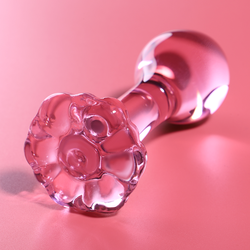 Nebula Series By Ibiza – Modell 2 Analplug Borosilikatglas Rosa 11…