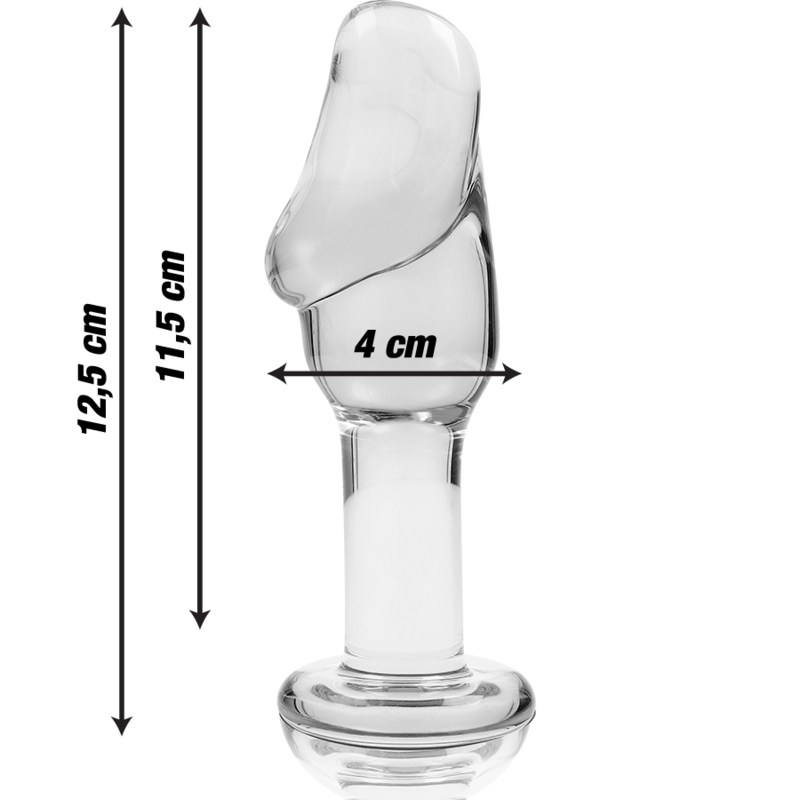 Nebula Series By Ibiza – Modell 6 Analplug Borosilikatglas Klar…
