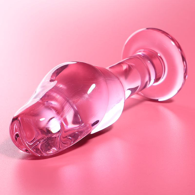 Nebula Series By Ibiza – Modell 6 Analplug Borosilikatglas Rosa…