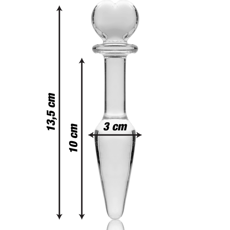 Nebula Series By Ibiza – Model 7 Analplug Borosilikatglas Klar…