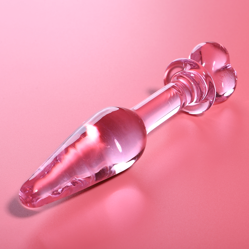 Nebula Series By Ibiza – Modell 7 Analplug Borosilikatglas Rosa…