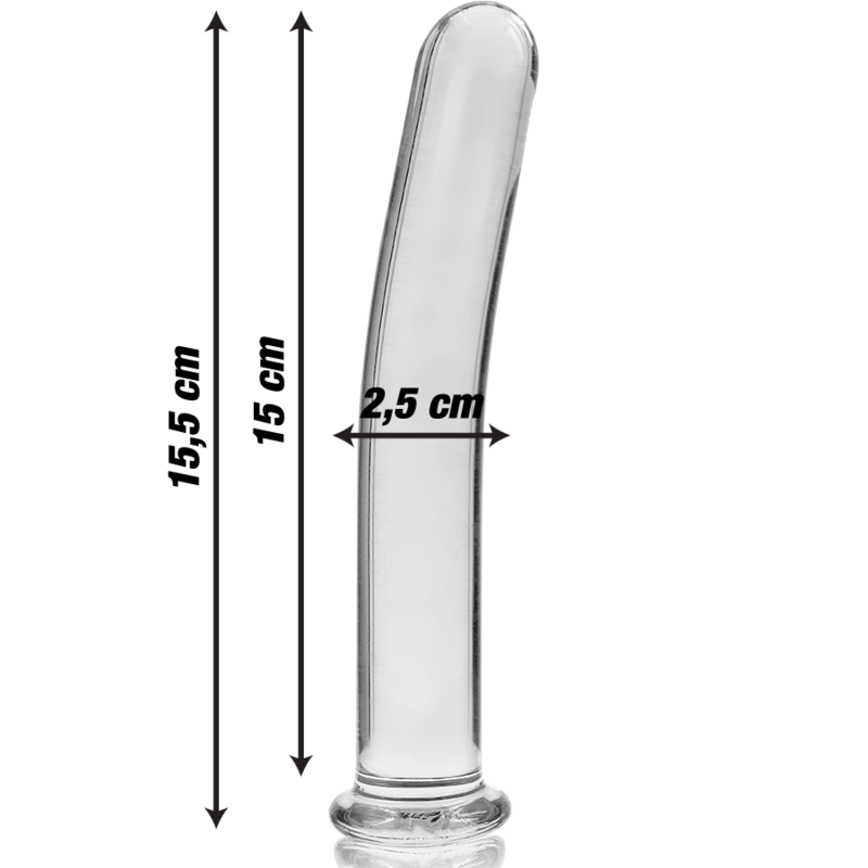 Nebula Series By Ibiza – Modell 9 Dildo Borosilikatglas Klar 15.5…