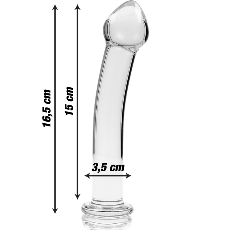 Nebula Series By Ibiza – Modell 11 Dildo Borosilikatglas Klar 16…