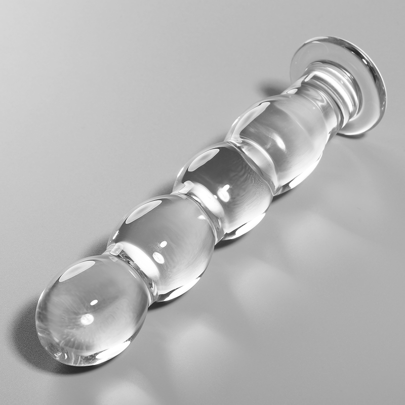 Nebula by Ibiza Modell 10 Dildo Borosilikatglas Klar 16.5 CM Ø 3.5 CM