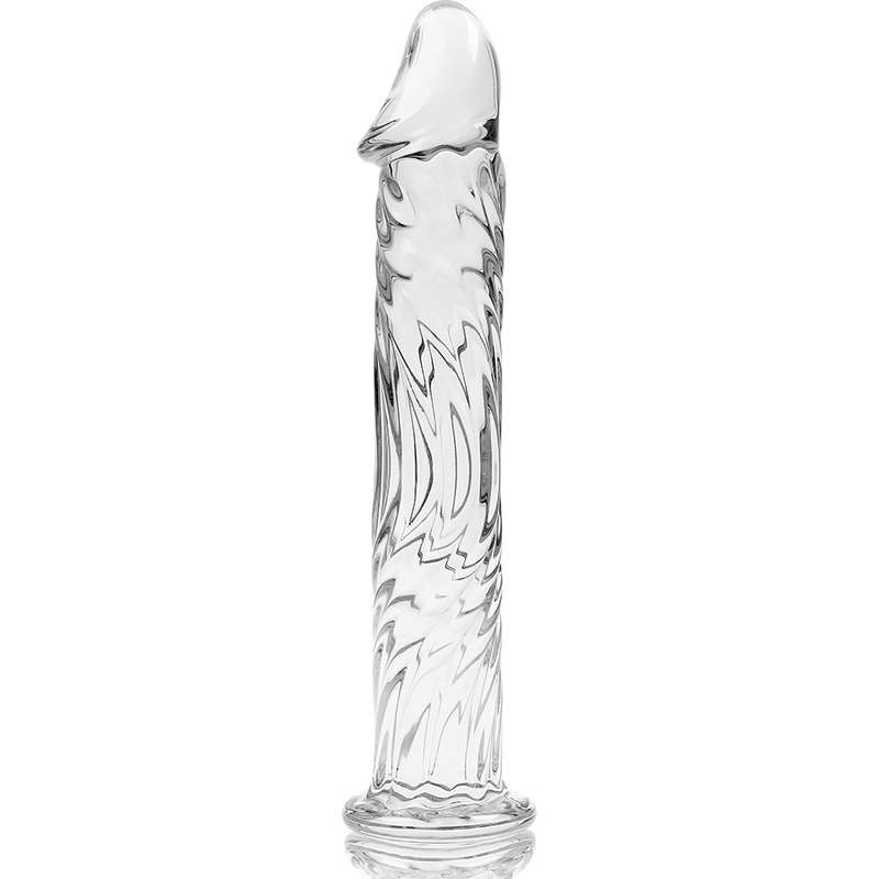 Nebula by Ibiza Modell 12 Dildo Borosilikatglas Klar 17 CM Ø 3.5 CM