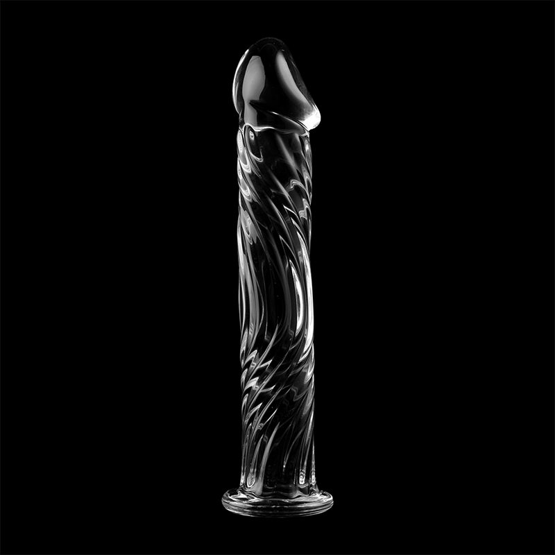 Nebula by Ibiza Modell 12 Dildo Borosilikatglas Klar 17 CM Ø 3.5 CM