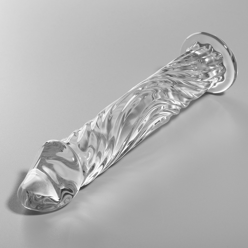 Nebula by Ibiza Modell 12 Dildo Borosilikatglas Klar 17 CM Ø 3.5 CM