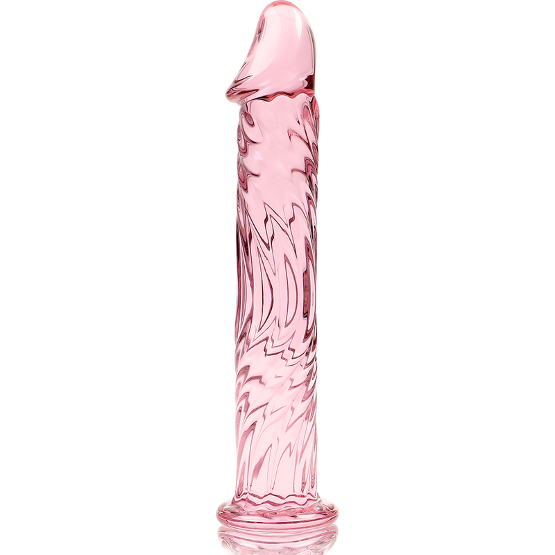 Nebula by Ibiza Modell 12 Dildo Borosilikatglas Rosa 17 CM Ø 3.5 CM