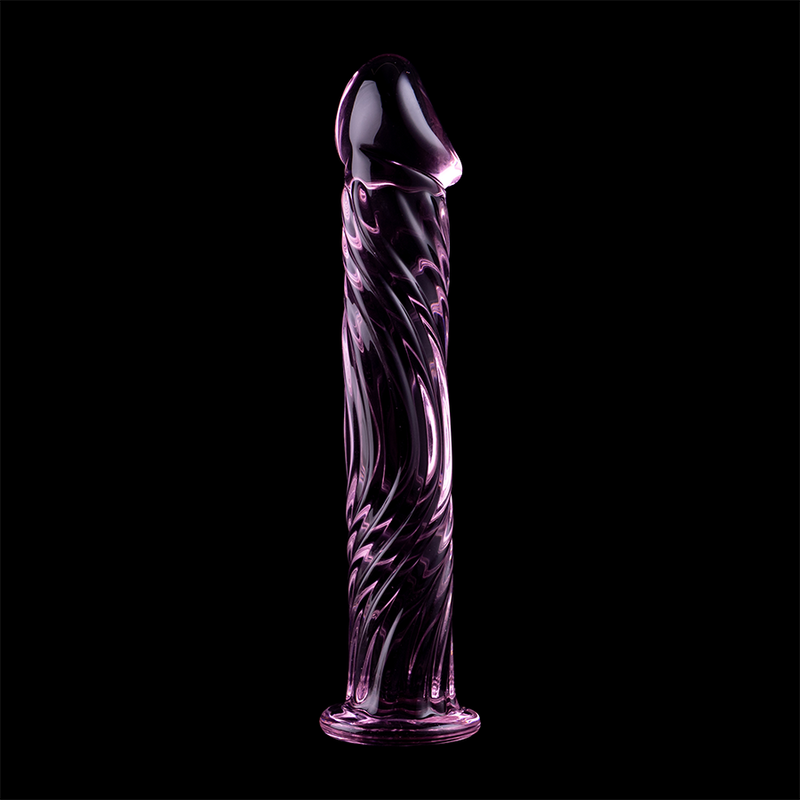 Nebula by Ibiza Modell 12 Dildo Borosilikatglas Rosa 17 CM Ø 3.5 CM