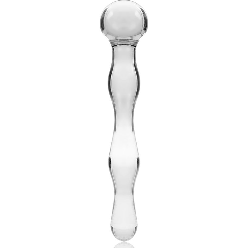 Nebula by Ibiza Modell 13 Dildo Borosilikatglas Klar 18 CM Ø 3.5 CM