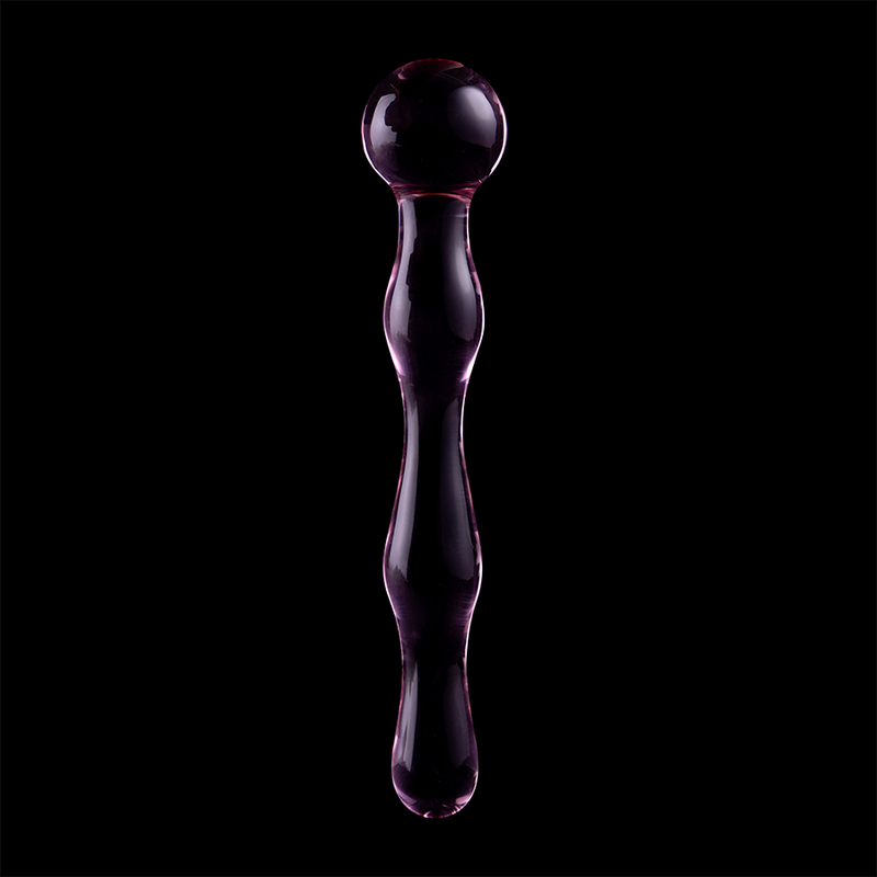 Nebula by Ibiza Modell 13 Dildo Borosilikatglas Rosa 18 CM Ø 3.5 CM