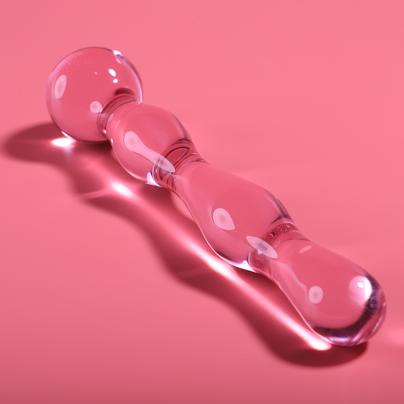 Nebula by Ibiza Modell 13 Dildo Borosilikatglas Rosa 18 CM Ø 3.5 CM