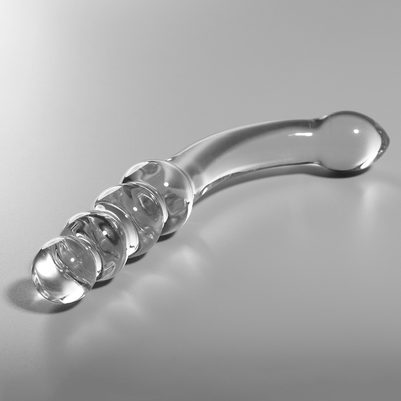 Nebula by Ibiza Modell 14 Dildo Borosilikatglas Klar 18.5 CM Ø 3 CM
