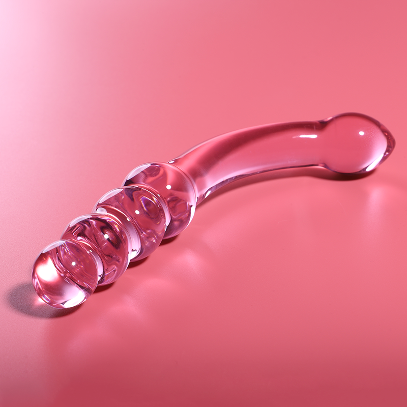 Nebula by Ibiza Modell 14 Dildo Borosilikatglas Rosa 18.5 CM Ø 3 CM