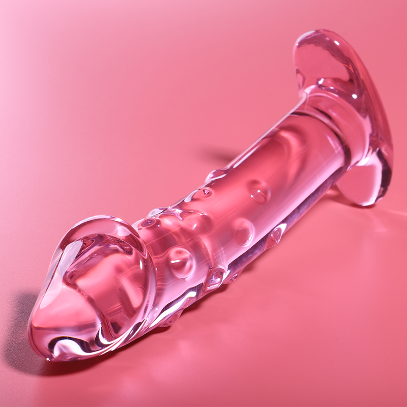 Nebula by Ibiza Modell 19 Dildo Borosilikatglas Rosa 18.5 CM Ø 4 CM