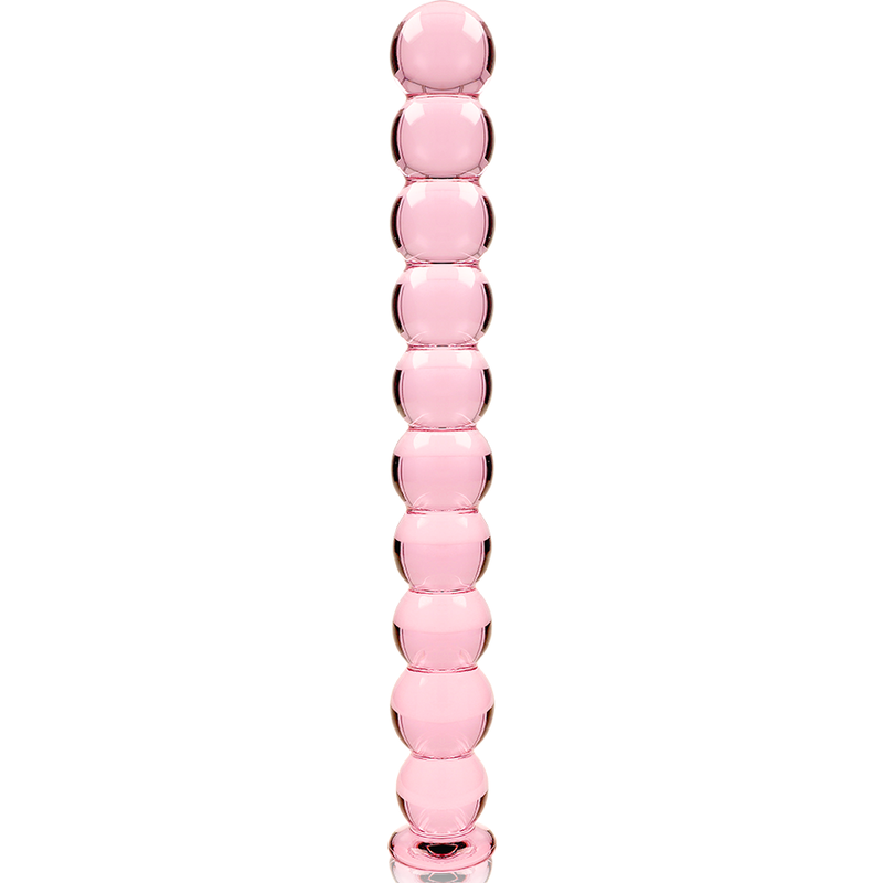 Nebula by Ibiza Modell 22 Dildo Borosilikatglas Rosa 21.5 CM Ø 2.5 CM