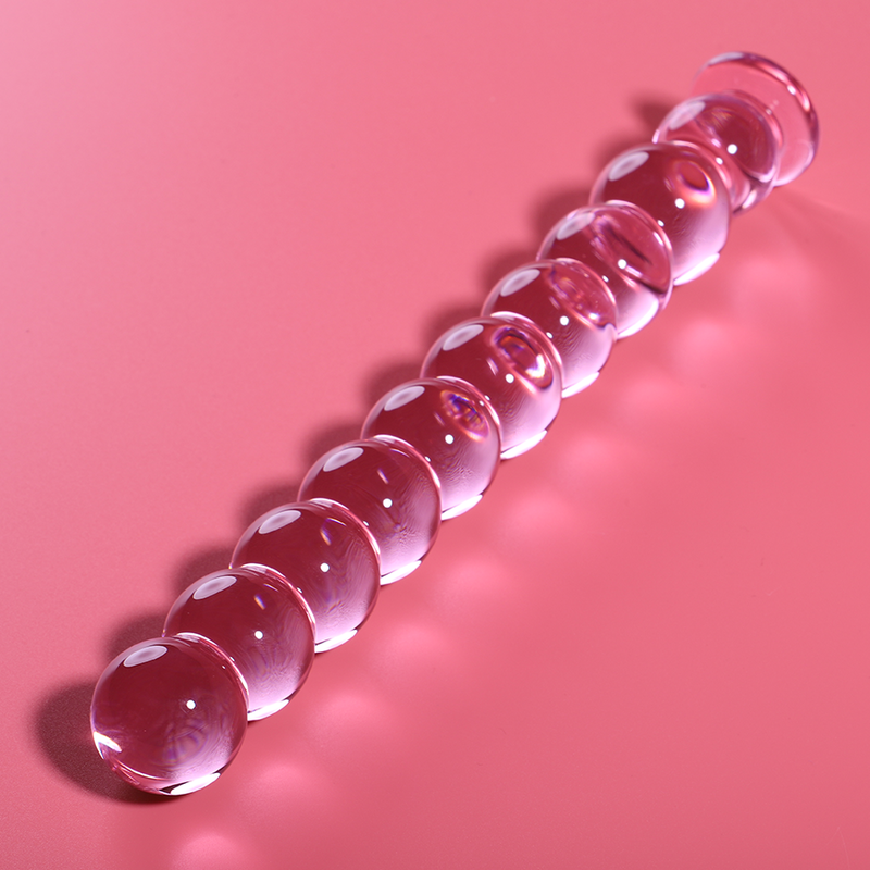 Nebula by Ibiza Modell 22 Dildo Borosilikatglas Rosa 21.5 CM Ø 2.5 CM