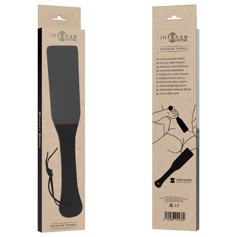 Intense – Fetisch Paddel aus Veganem Leder